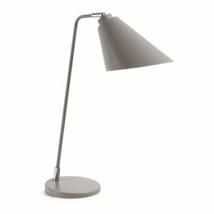 Šedá stolní lampa Kave Home Priti