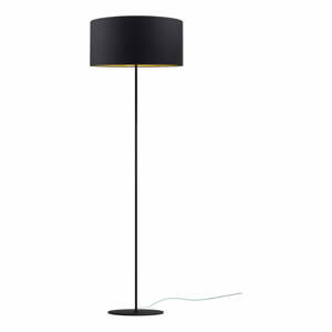 Černo-zlatá stojací lampa Sotto Luce MIKA Xl 1F