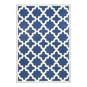 Modro-bílý koberec Zala Living Noble, 200 x 290 cm