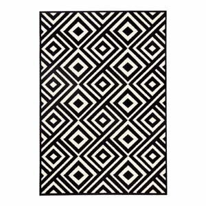 Černo-bílý koberec Zala Living Art, 70 x 140 cm