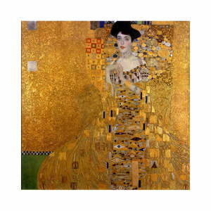 Reprodukce obrazu Gustav Klimt Adele Bloch-Bauer I, 80 x 80 cm