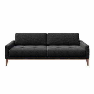 Antracitově šedá pohovka MESONICA Musso Tufted, 210 cm