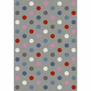 Šedý koberec Universal Norge Dots, 57 x 110 cm